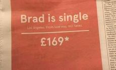 "Brad is single": ecco come convincere a volare a L.A. 