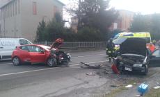 Spettacolare incidente a Cascinapiano