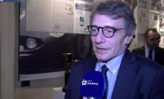 Il presidente del parlamento europeo Sassoli visita la mostra della Gazzetta - Video