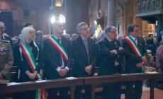 L'assessore Folli ai funerali di Benito Cocchi
