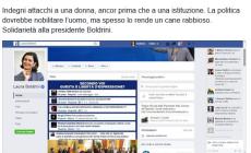 Offese su Facebook: solidarietà di Pizzarotti a Laura Boldrini