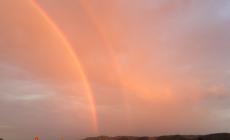 Arcobaleno in Val d'Enza 