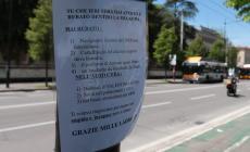 Messaggio al ladro ("stupido e incapace")