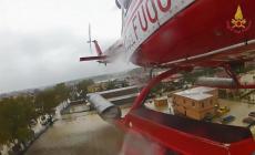 Salvate 30 persone bloccate in un'isola nel fiume Adda
