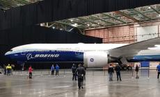Boeing: posticipa primo volo 777X per condizioni meteo