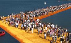Passerella Christo: allerta maltempo, opera evacuata