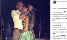 Pedron al bacio col fratello di Conte