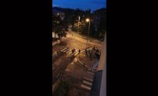 A passeggio in via Venezia per la sicurezza