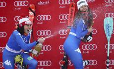 Sci: Brignone prima e Goggia seconda in superG a Sochi 