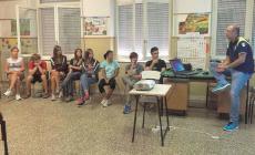 La Protezione civile "fa scuola" ai ragazzi