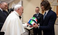 Antonio Giovinazzi dal Papa