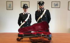 Dopo otto mesi i carabinieri ritrovano la viola e l'archetto rubati a San Polo
