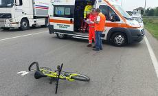 Auto contro bici: due feriti fra Castelguelfo e Parma