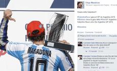 Maradona ringrazia Valentino