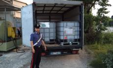 Gasolio rubato donato all'Auser