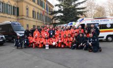 Al palazzo Ducale esercitazione del Ris con l'Anpas