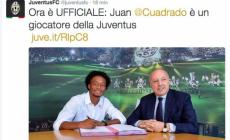 Ora è ufficiale, Cuadrado ha firmato