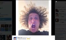 Il selfie 'pazzo' di David Luiz