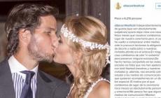 Feliciano e Alba, matrimonio con polemica