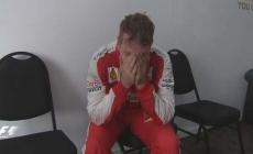 Vettel, rammarico per l’acqua