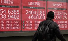 Borsa: Asia chiude in profondo rosso, crolla Tokyo 