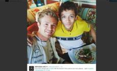 Rosberg a pranzo con Valentino: "Leggenda"