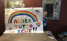 Andrà tutto bene, continuano i messaggi di speranza  - Le foto 