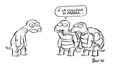 Tartaruga, così  il papà di "Ratman" disegna la protesta