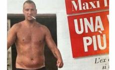 Maxi Lopez, sigarette e pancetta al mare