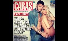 Wanda, foto sexy con il pancione