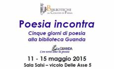 Cinque giorni di poesia alla biblioteca Guanda