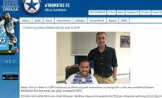 Napoleoni rinnova con l'Atromitos