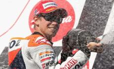 Stoner si diverte come un matto sulla Honda