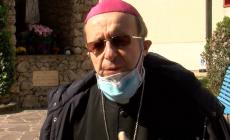 Il vescovo Solmi benedice i malati covid delle Piccole Figlie