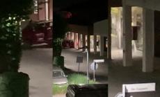 Esplode il Postamat a Monticelli: ecco i ladri in azione ripresi da un residente - Video