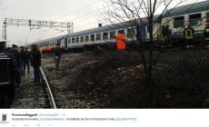 Scontro sui binari, coinvolto regionale Parma-Bologna