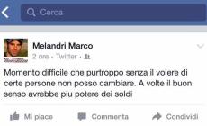 Melandri esplode sui social