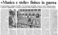 Quando Cocciante venne «sfrattato»