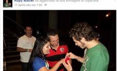 Valentino Rossi fa anche da prete