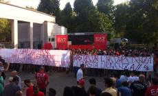 Ultras Milano, contestazione al raduno