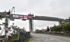 Ultimato il varo del nuovo ponte di Genova. Conte: 'Modello per l'Italia che si rialza' - Foto
