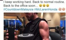 Alonso mostra i muscoli