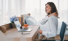 Smart working a prova di schiena con   postazione e postura giuste