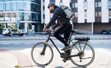 Al lavoro in bici, esperimento riuscito