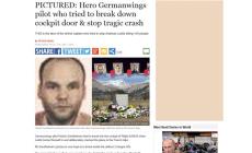 Ecco la foto del pilota-eroe che provò a fermare Lubitz