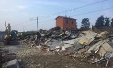 Via Buffolara, abbattute le baracche del degrado