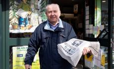 Addio a Claudio Melloni, edicolante di via Sidoli
