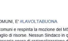 Tagli, Bosi su Facebook: "Il Pd affossa i Comuni"