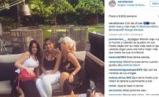 Wanda se la gode con le wags interiste