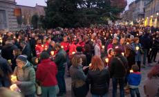 Parma: in piazza per Parigi